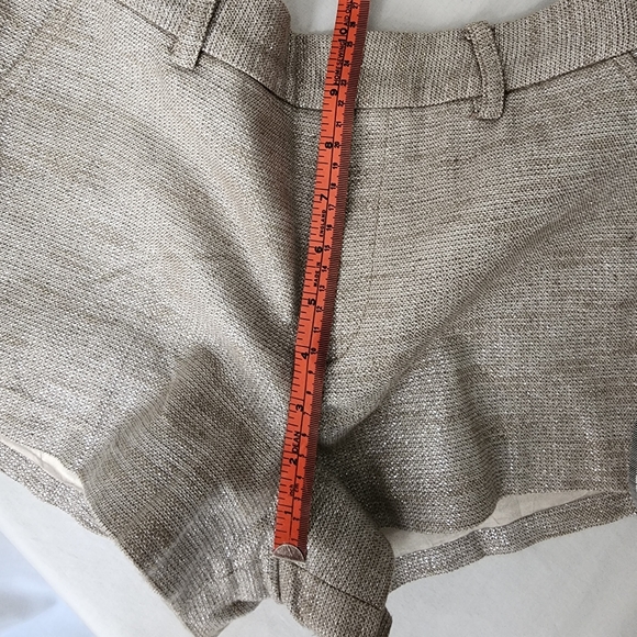 JUICY COUTURE Sparkly Tweed Shorts Satin Lined Plazacore 2000's Y2K Luxury - Picture 8 of 12